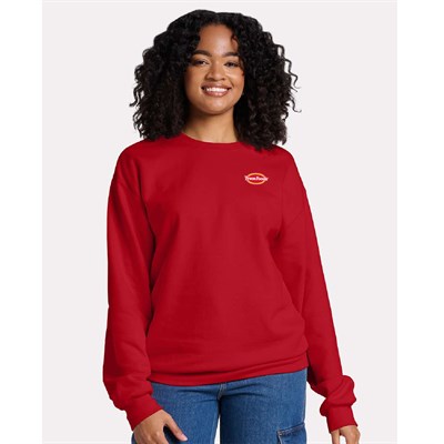 Ultimate Crewneck, True Red